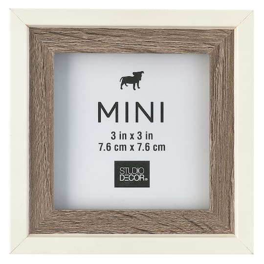 Gray & White Mini Frame by Studio Décor®